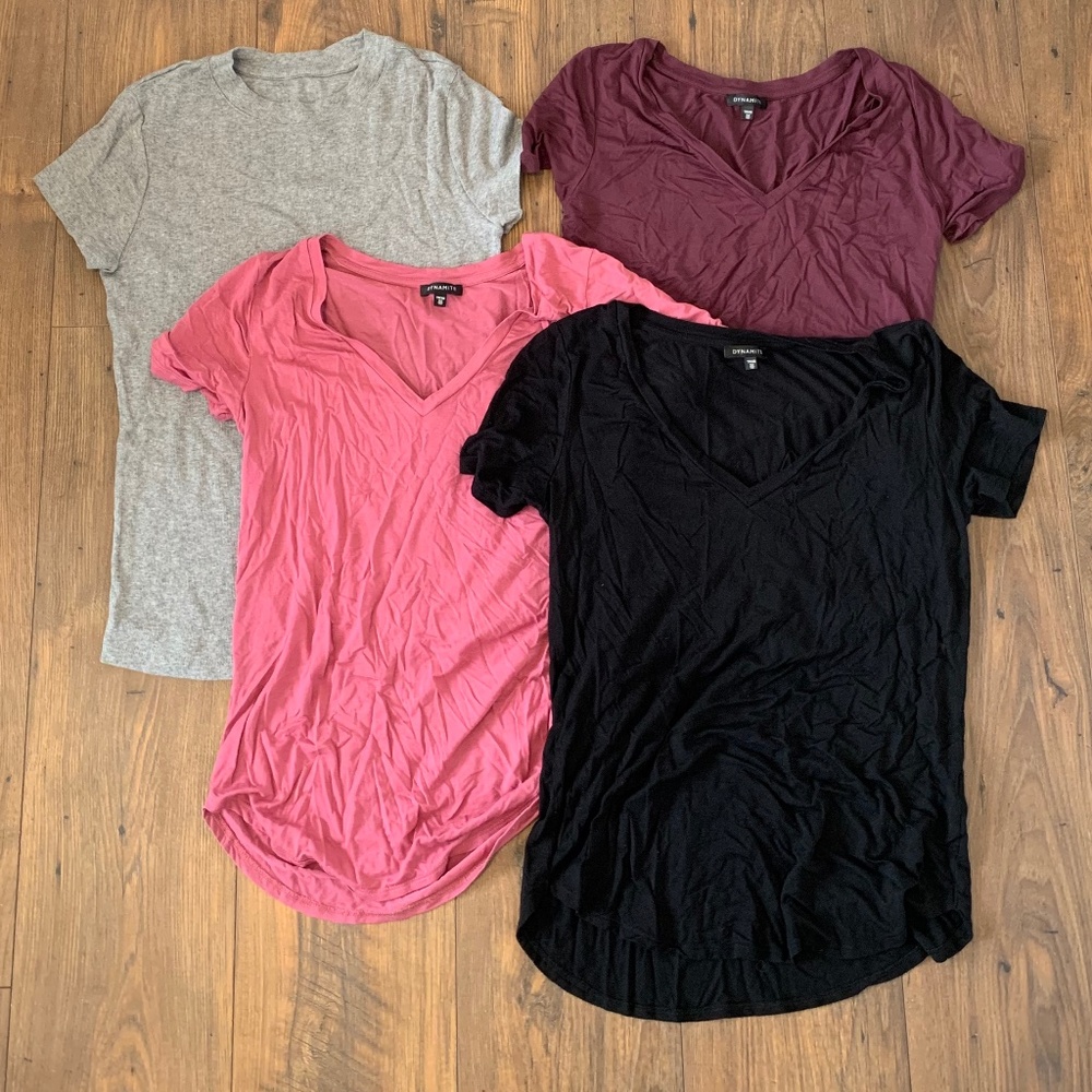 Lot of Basic Tees